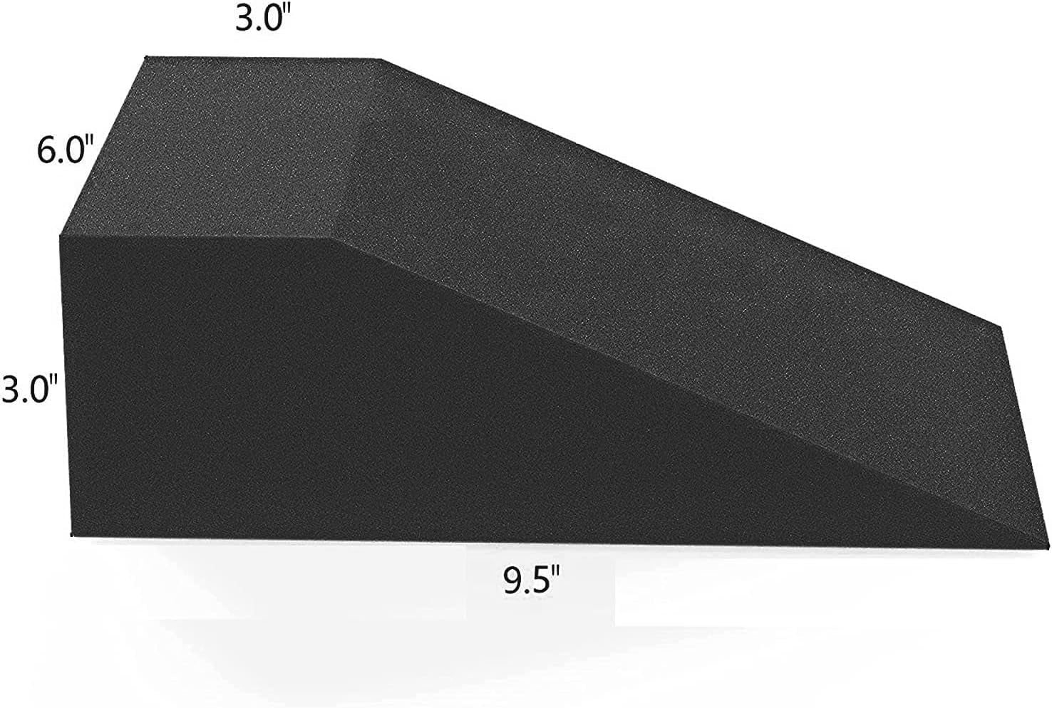 2 Pack Non-Slip Squat Wedge Blocks for Enhanced Squats, Calf Raises, and More!