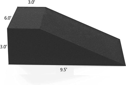 2 Pack Non-Slip Squat Wedge Blocks for Enhanced Squats, Calf Raises, and More!